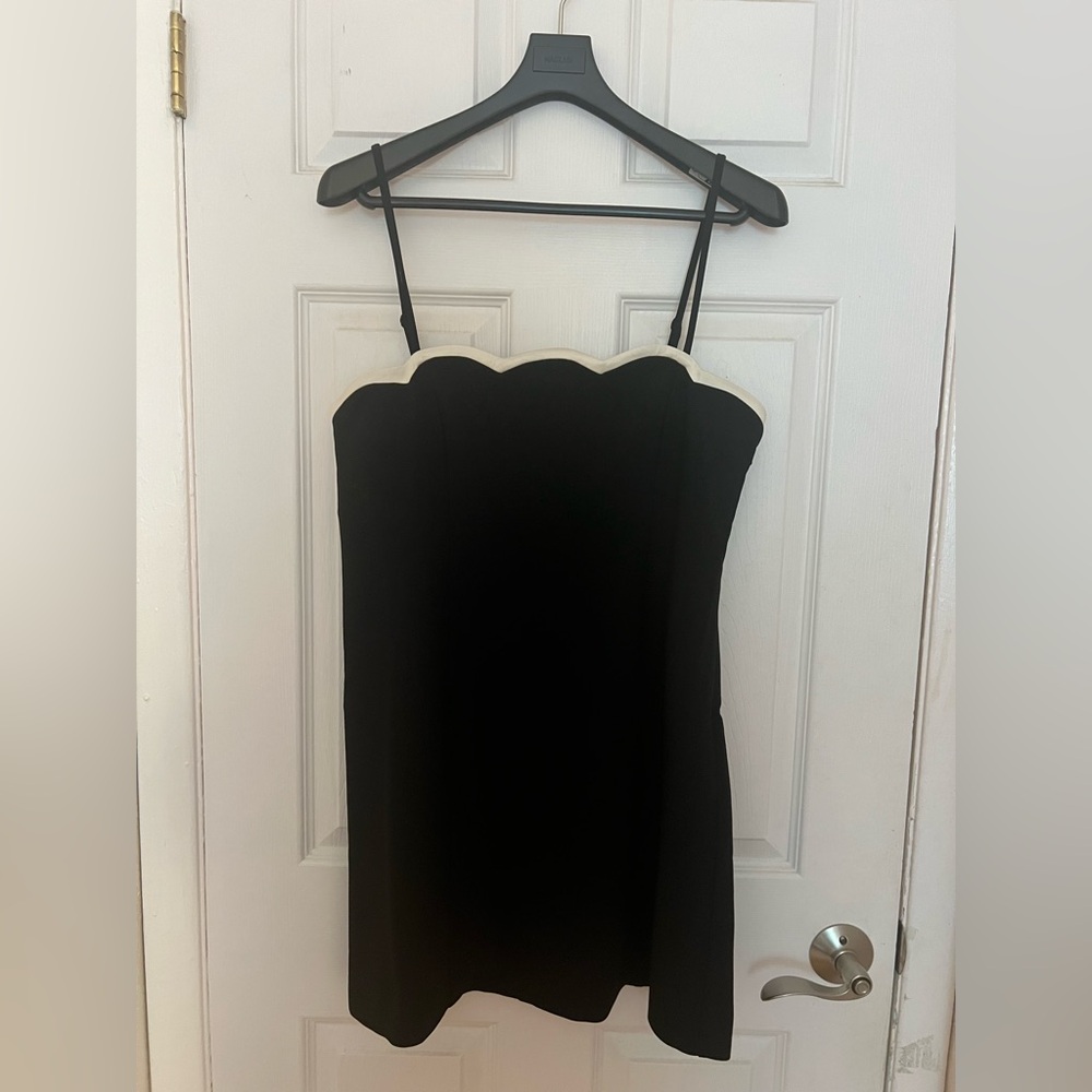 French Connection Mini Dress with Cream Trim